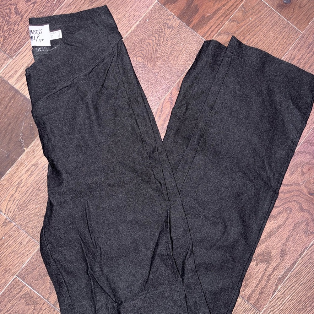 Princess Polly Black V-Waist Pants